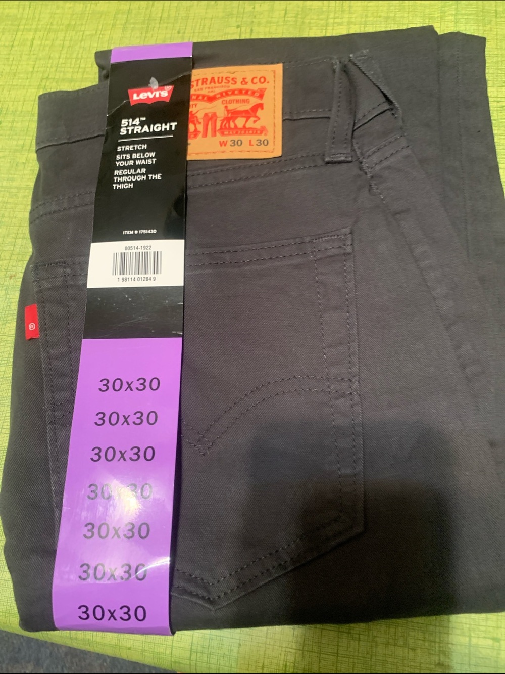 Levi's 514 Straight Men’s Jeans - Black